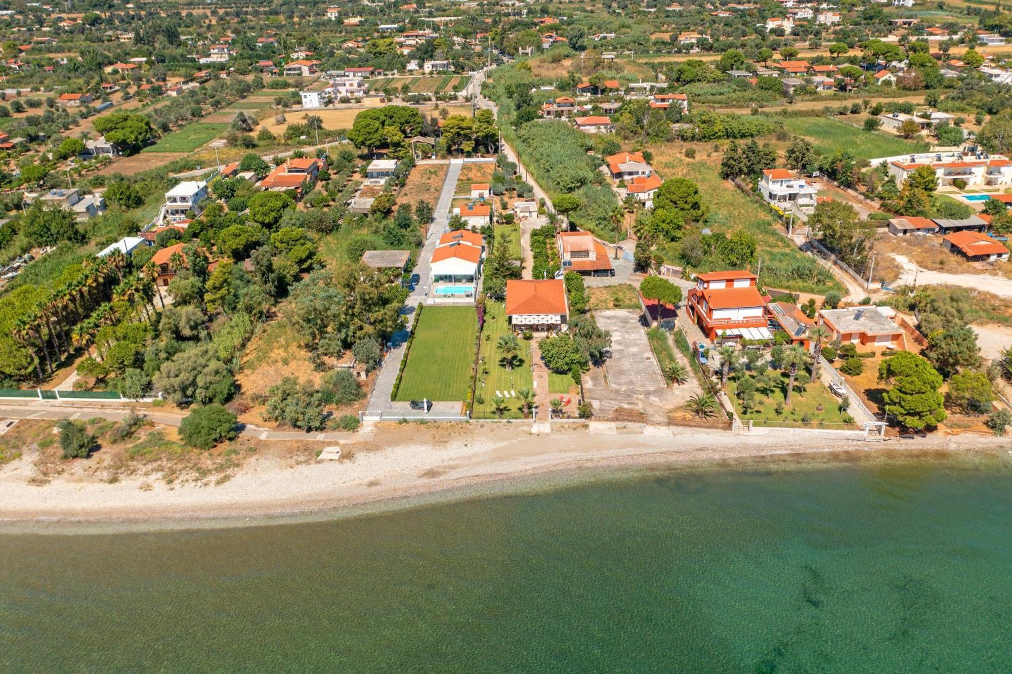 הוילה Marathón Maria'S Mansion 3 M From The Sea מראה חיצוני תמונה